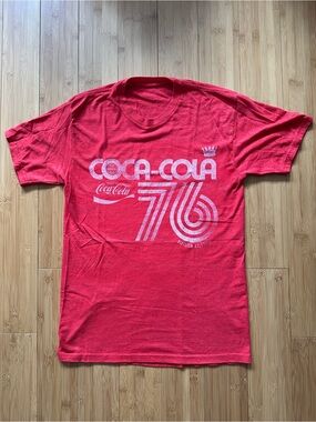 Vintage COCA-COLA 76 Division Atletica TS 70s